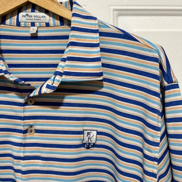 Peter Millar Summer Comfort Large Polo - Picture 3 of 5